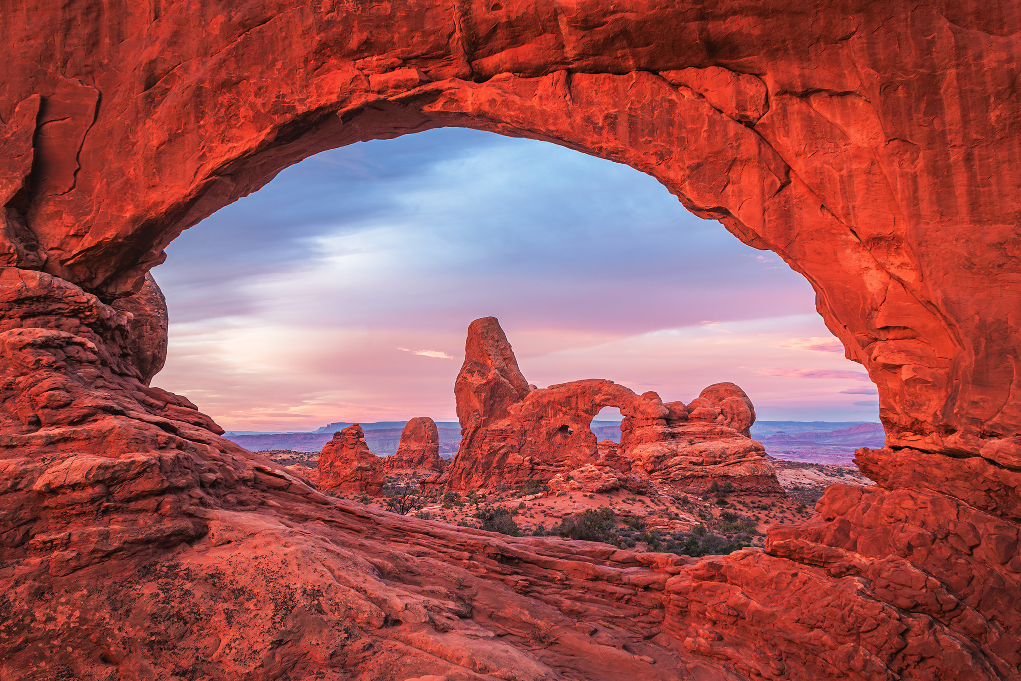 Arches Sunrise November