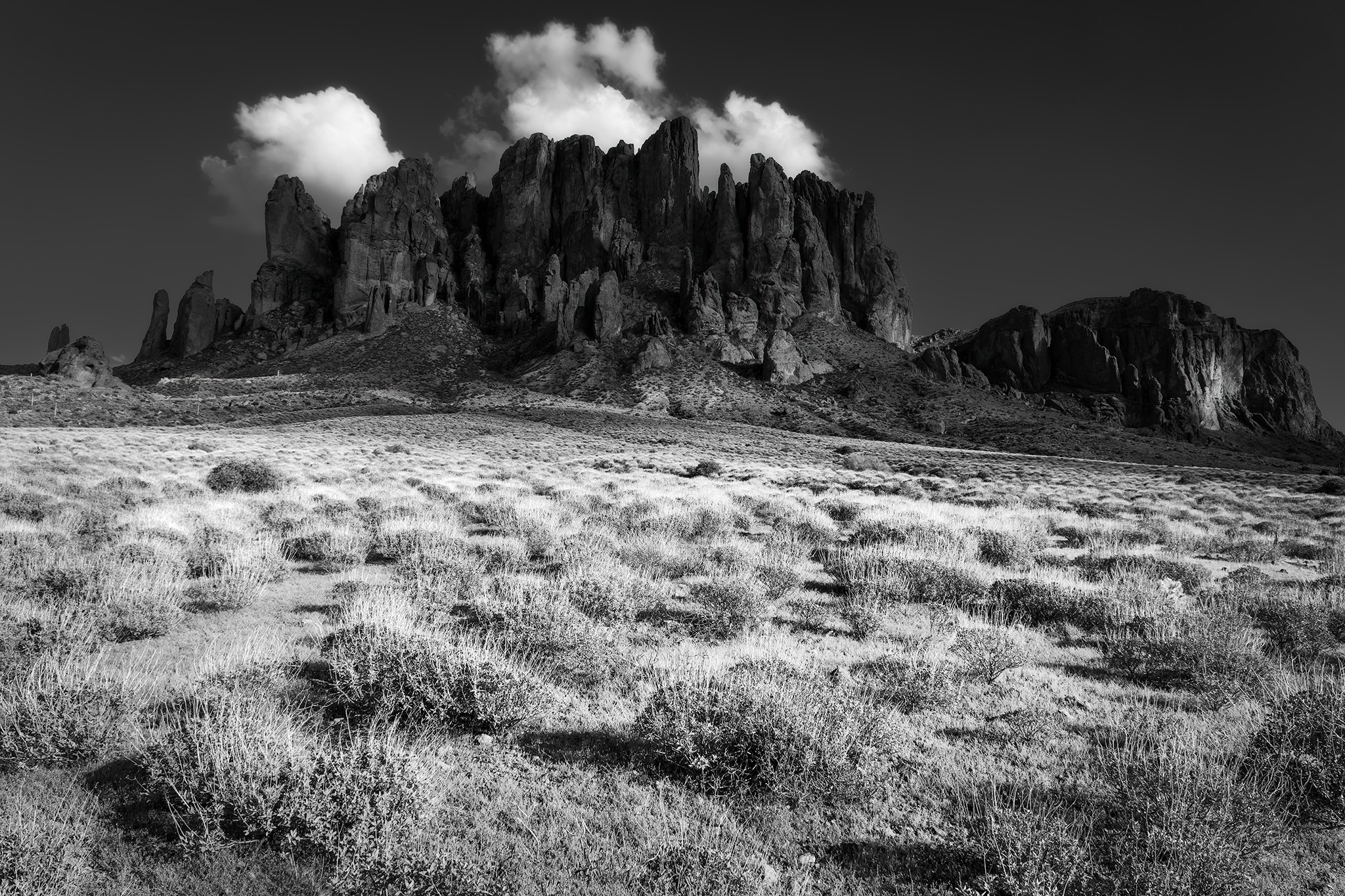 Superstitions Brooding Monochrome